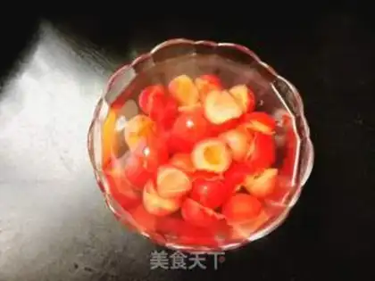Make Cherry sugar step 7