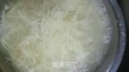 Make Frozen potatoes step 2