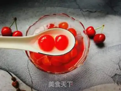 Make Cherry sugar step 9