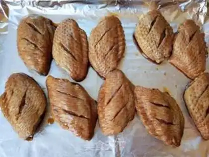 Make Garlic chicken wings step 3