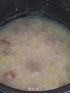 Make Vegetable skinny sausage congee step 2