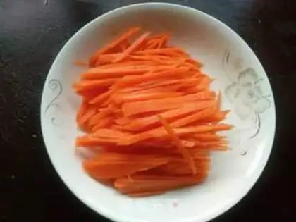 Make Carrot and fragrance step 0