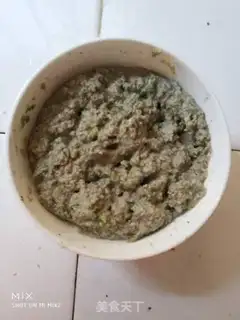 Make Egg bean cake step 1