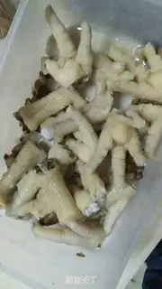 Make Cold chicken claws step 2