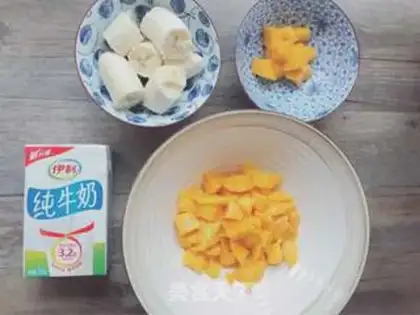Make Mango banana shake step 0