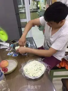 Make Pure milk coconut toast step 2