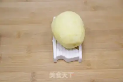 Make Potato roses step 2