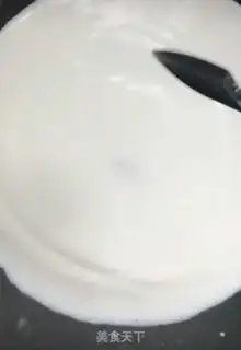 Make Coconut milk freeze step 1