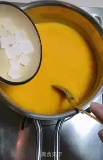 Make Pumpkin porridge step 2