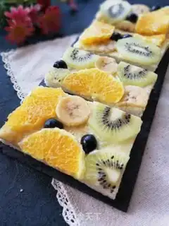 Make Fruit sandwich step 12