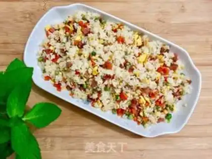 Make Five eggs of fried rice step 6