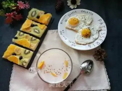Make Fruit sandwich step 13