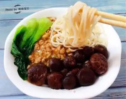 Make The rice line in the sauce step 9