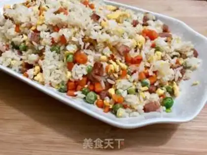 Make Five eggs of fried rice step 7