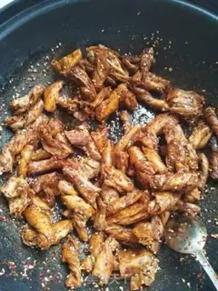 Make Homemade spicy step 1
