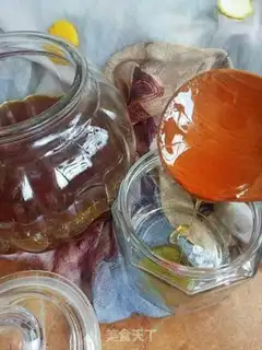 Make Lemon honey tea step 5