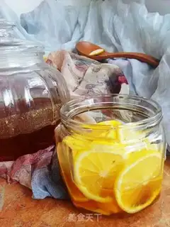 Make Lemon honey tea step 8