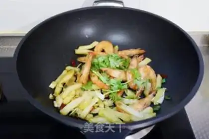 Make Pepper salt potato shrimp step 13