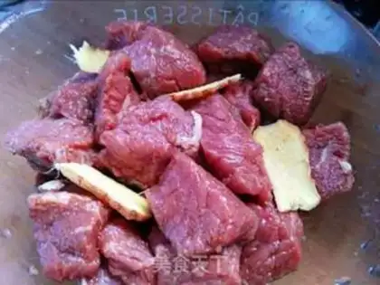 Make Toothpick beef step 1