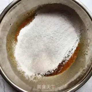 Make Milk and black rice cake step 3