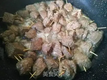 Make Toothpick beef step 3
