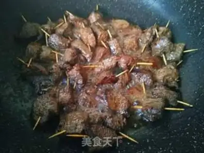 Make Toothpick beef step 4