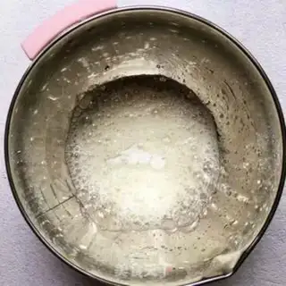 Make Milk and black rice cake step 5