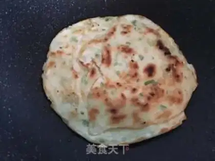Make A dumpling onion cake step 5
