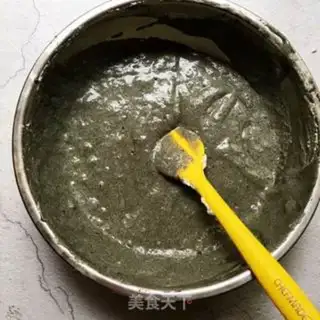Make Milk and black rice cake step 8