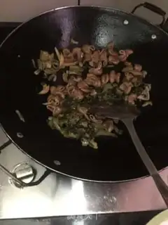 Make Sour, sour sausage step 3