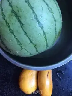 Make Mango watermelon juice step 0