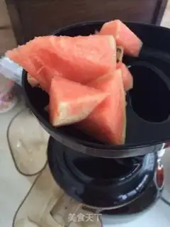 Make Mango watermelon juice step 4