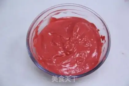 Make A fruit cake with a heart step 5
