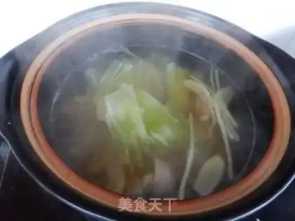 Make Cow belly fan soup step 5