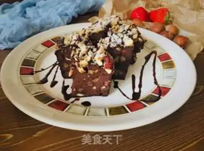 Make Bitter tofu brownie step 11