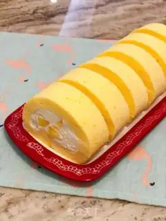 Make Mango cake rolls step 22