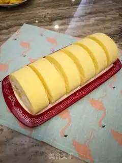 Make Mango cake rolls step 23