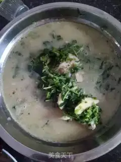 Make Fish headlight soup step 3