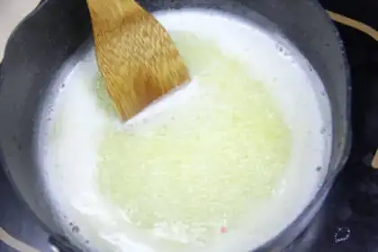 Make Swan puff step 1