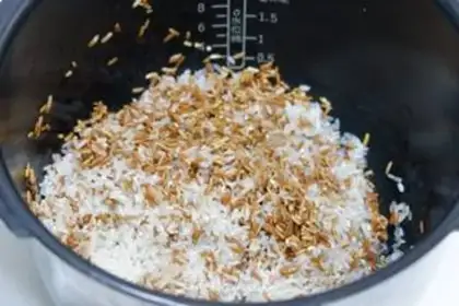 Make Red-tree porridge step 2