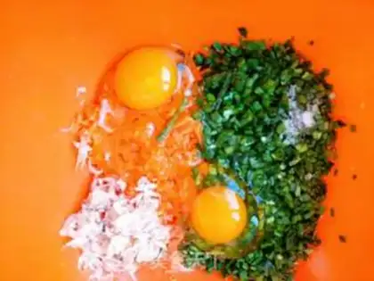 Make Carrot and eggcake step 3