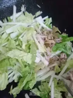Make The cabbage, the meat step 4