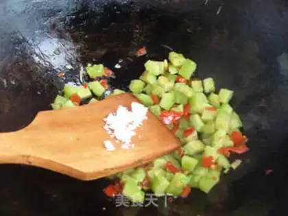 Make Bitter melon with pepper sauce step 6