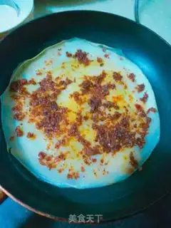 Make Sauce and vegetable eggcake step 7