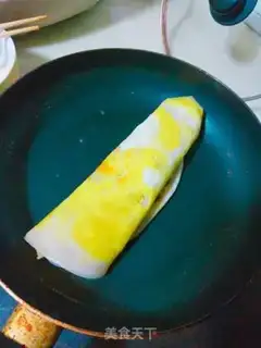 Make Sauce and vegetable eggcake step 9