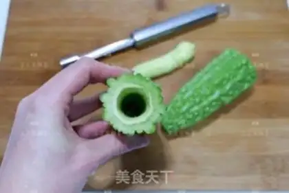 Make Red-tree bitter melon step 2