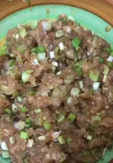 Make Pork dumpling step 7
