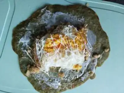 Make Egg burrito step 14