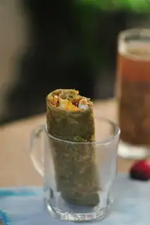 Make Egg burrito step 16