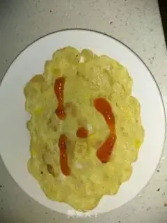 Make Eggs fried head step 6